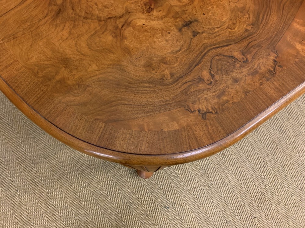 Burr Walnut Dining Suite by Maple and Co View XVI