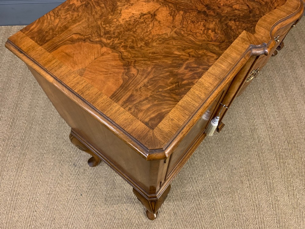 Burr Walnut Dining Suite by Maple and Co View XXIV