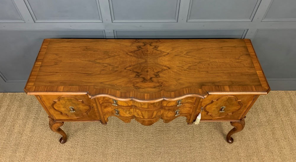 Burr Walnut Sideboard by Waring and Gillow View II