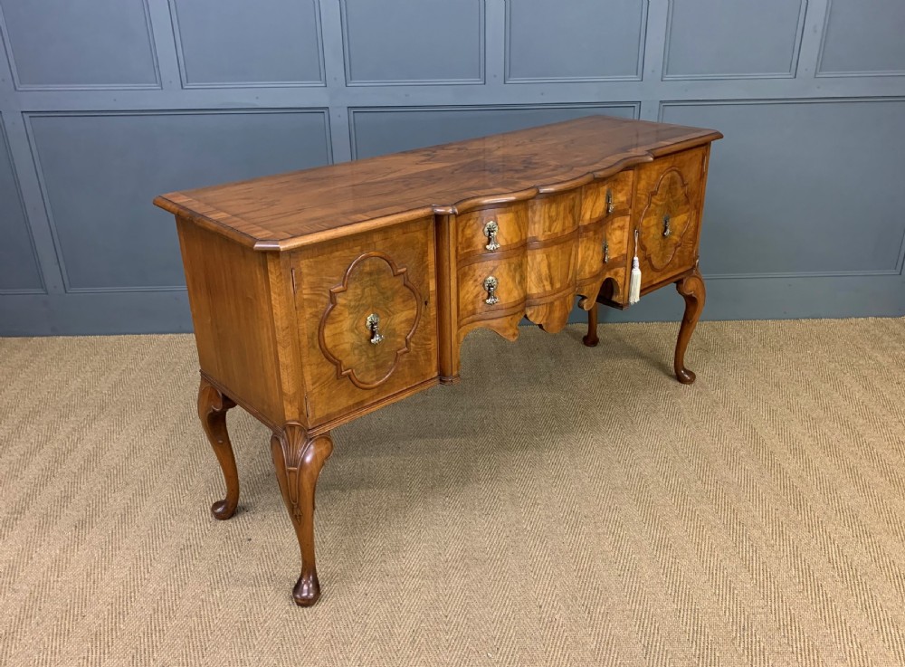 Burr Walnut Sideboard by Waring and Gillow View V