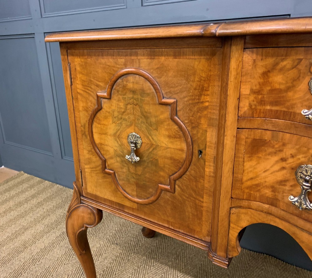 Burr Walnut Sideboard by Waring and Gillow View IX