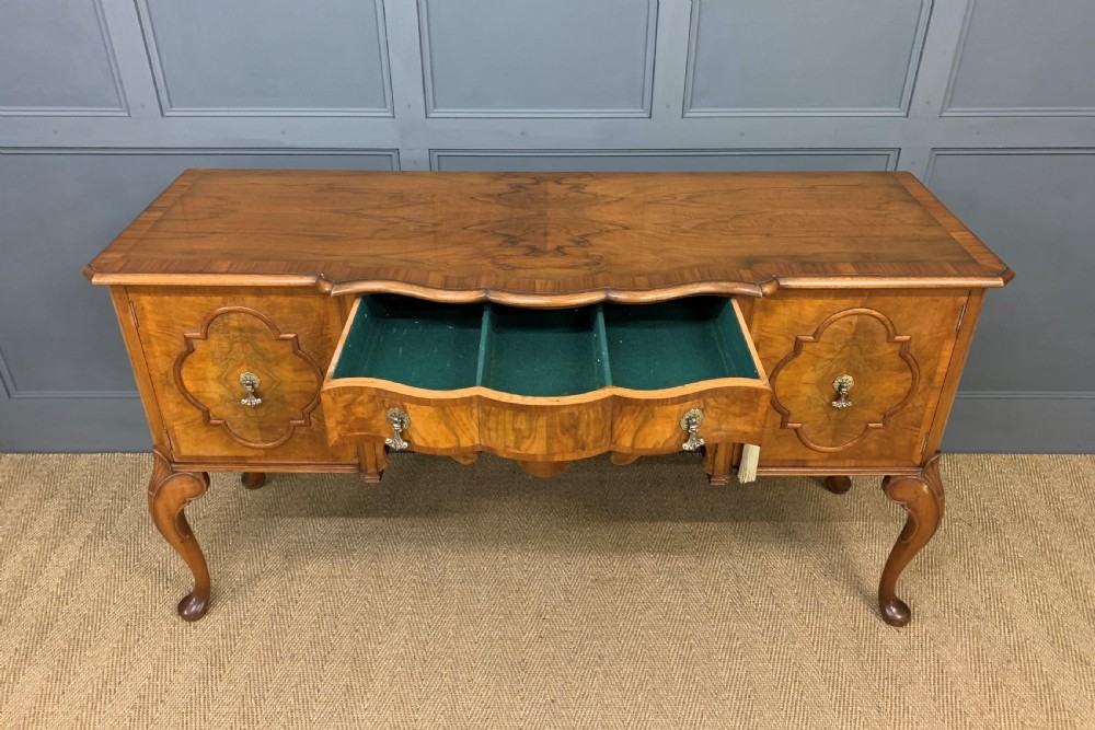 Burr Walnut Sideboard by Waring and Gillow View XIII
