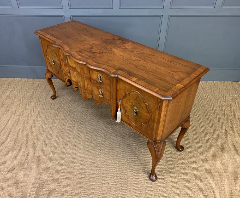 Burr Walnut Sideboard by Waring and Gillow View XVIII