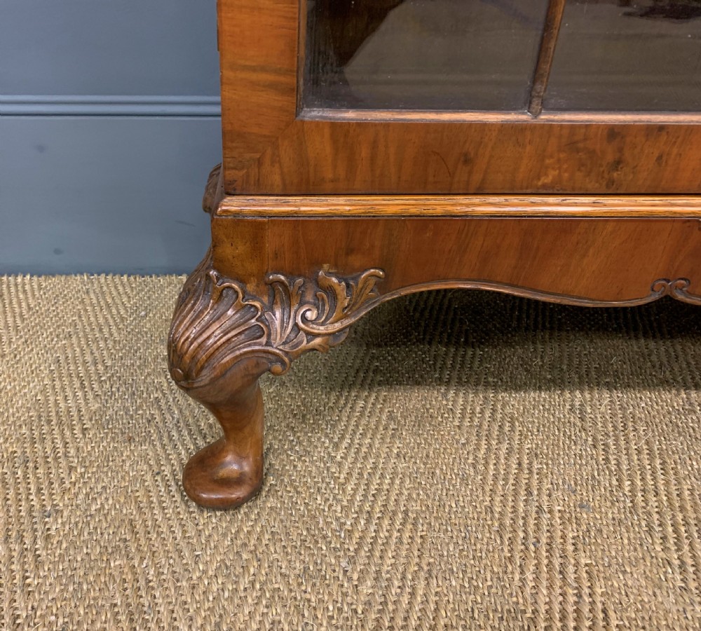 Burr Walnut Bookcase View VI