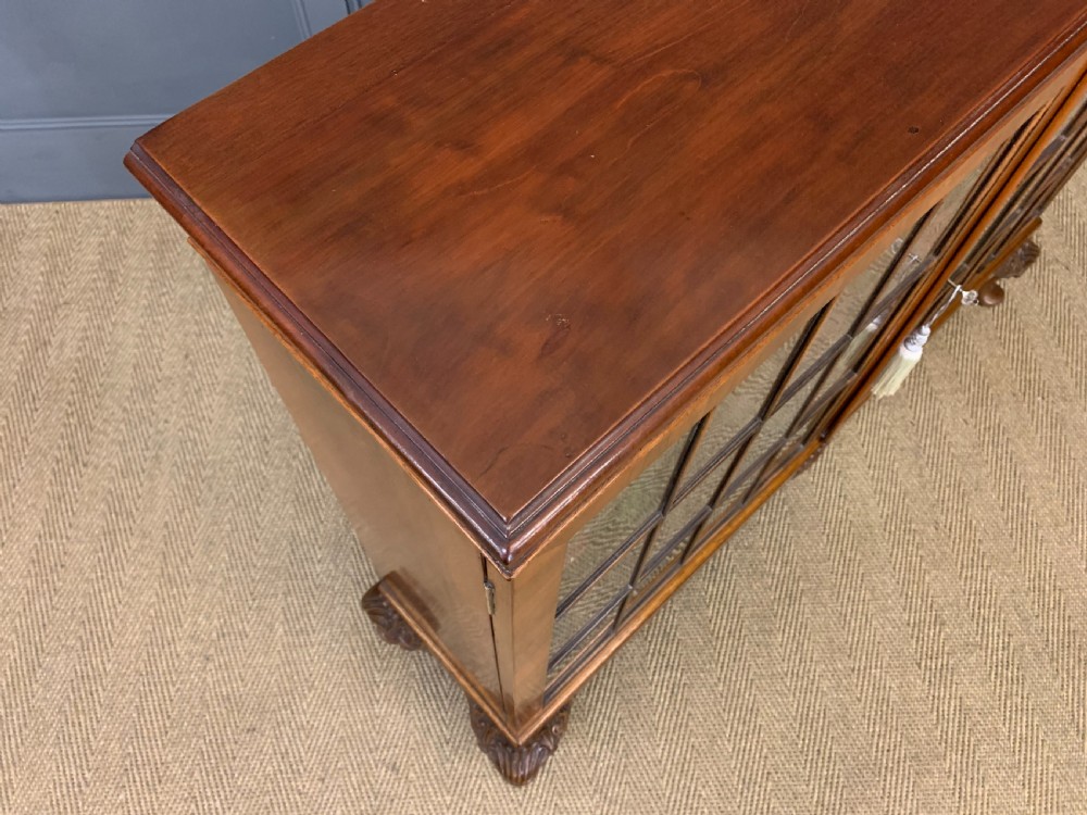 Burr Walnut Bookcase View XII