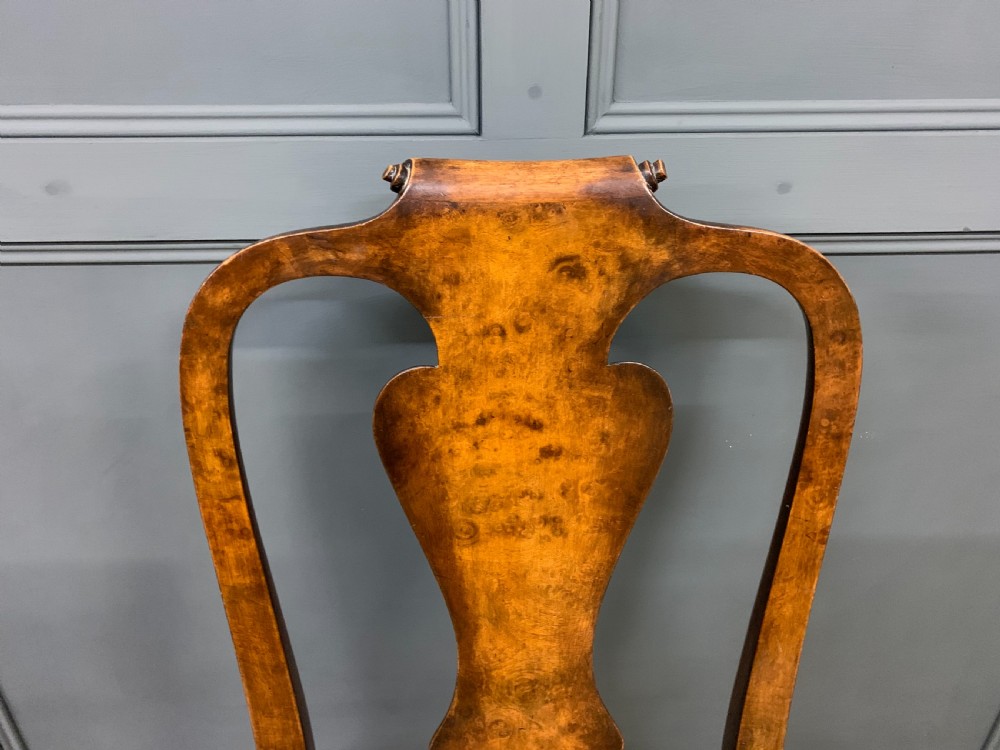 Pair of Burr Walnut Chairs View IX
