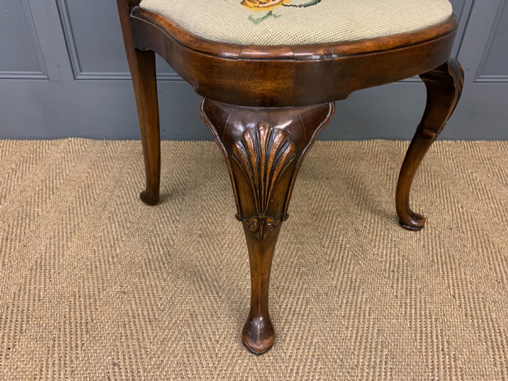 Pair of Burr Walnut Chairs View XI