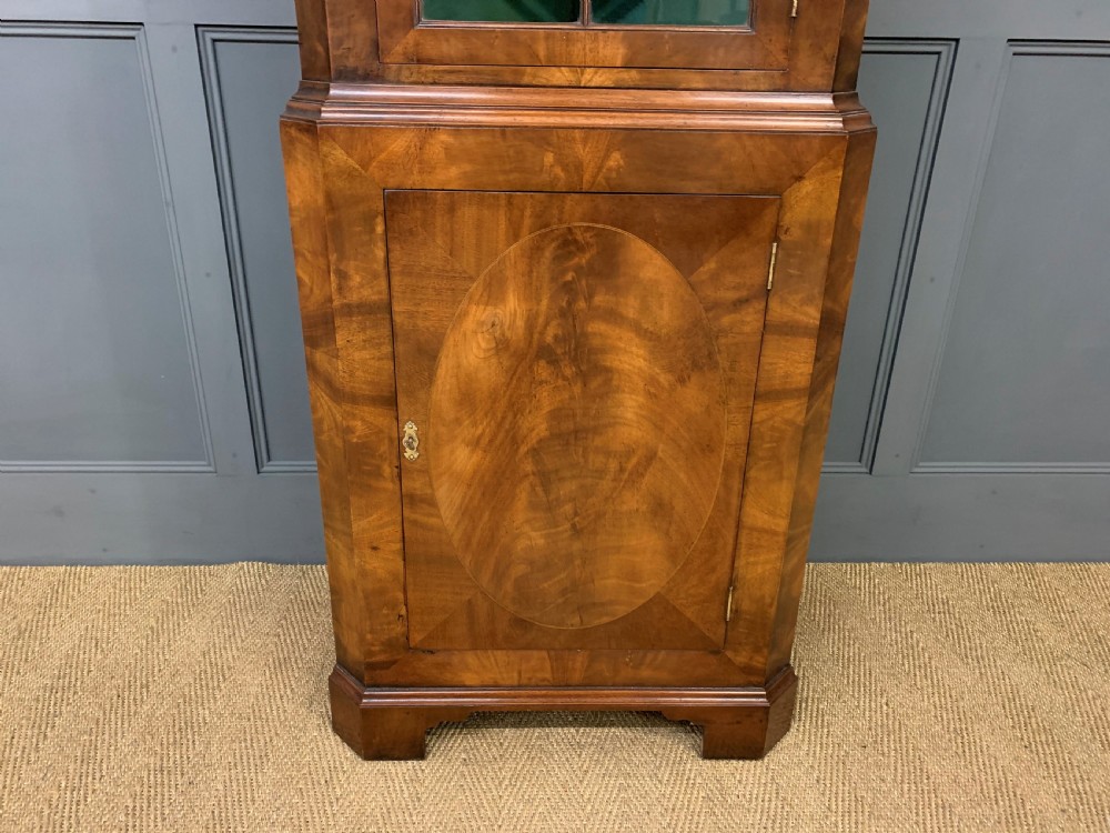 Burr Walnut Corner Cabinet View IV