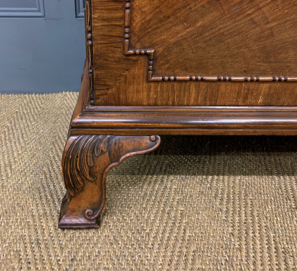 Burr Walnut Bookcase by Jas Shoolbred View VII