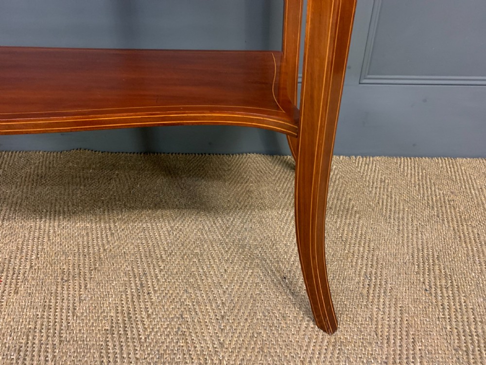 Edwards and Roberts Inlaid Mahogany Display Cabinet View XI