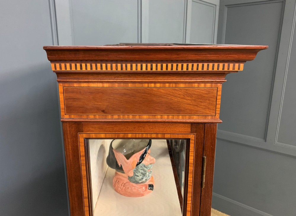 Edwards and Roberts Inlaid Mahogany Display Cabinet View XIX