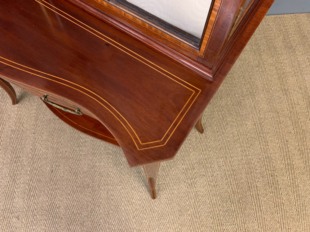 Edwards and Roberts Inlaid Mahogany Display Cabinet View XXII