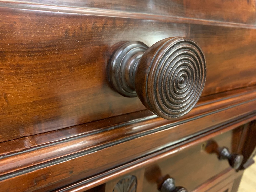 Edwards and Roberts Victorian Mahogany Cylinder Desk View XIV