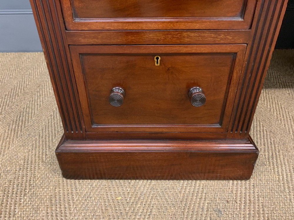 Edwards and Roberts Victorian Mahogany Cylinder Desk View XV