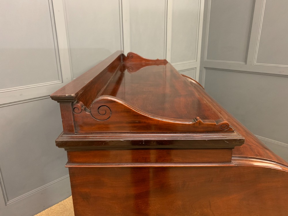 Edwards and Roberts Victorian Mahogany Cylinder Desk View XXV