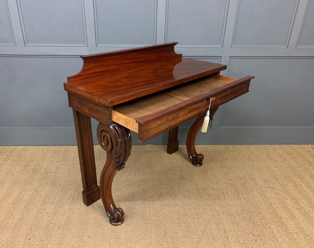 Early 19th Century Mahogany Console Table View III