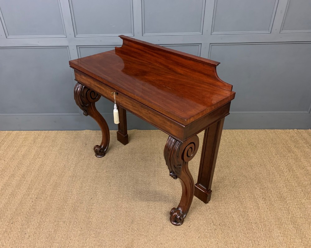 Early 19th Century Mahogany Console Table View IV