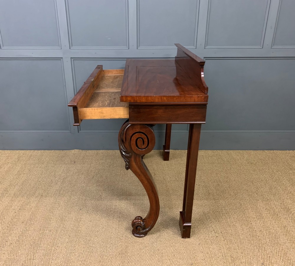 Early 19th Century Mahogany Console Table View V