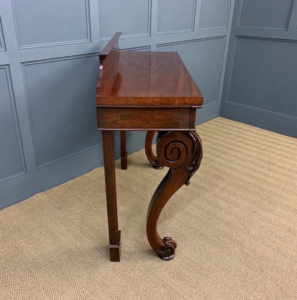 Early 19th Century Mahogany Console Table View XIII