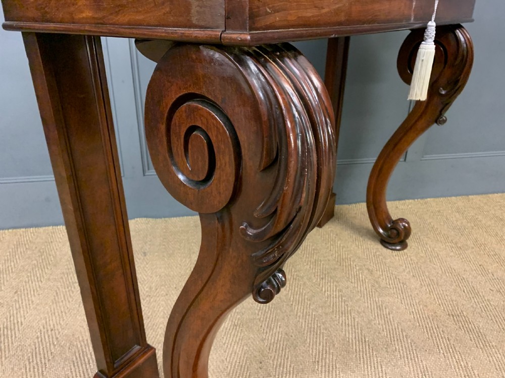Early 19th Century Mahogany Console Table View XV