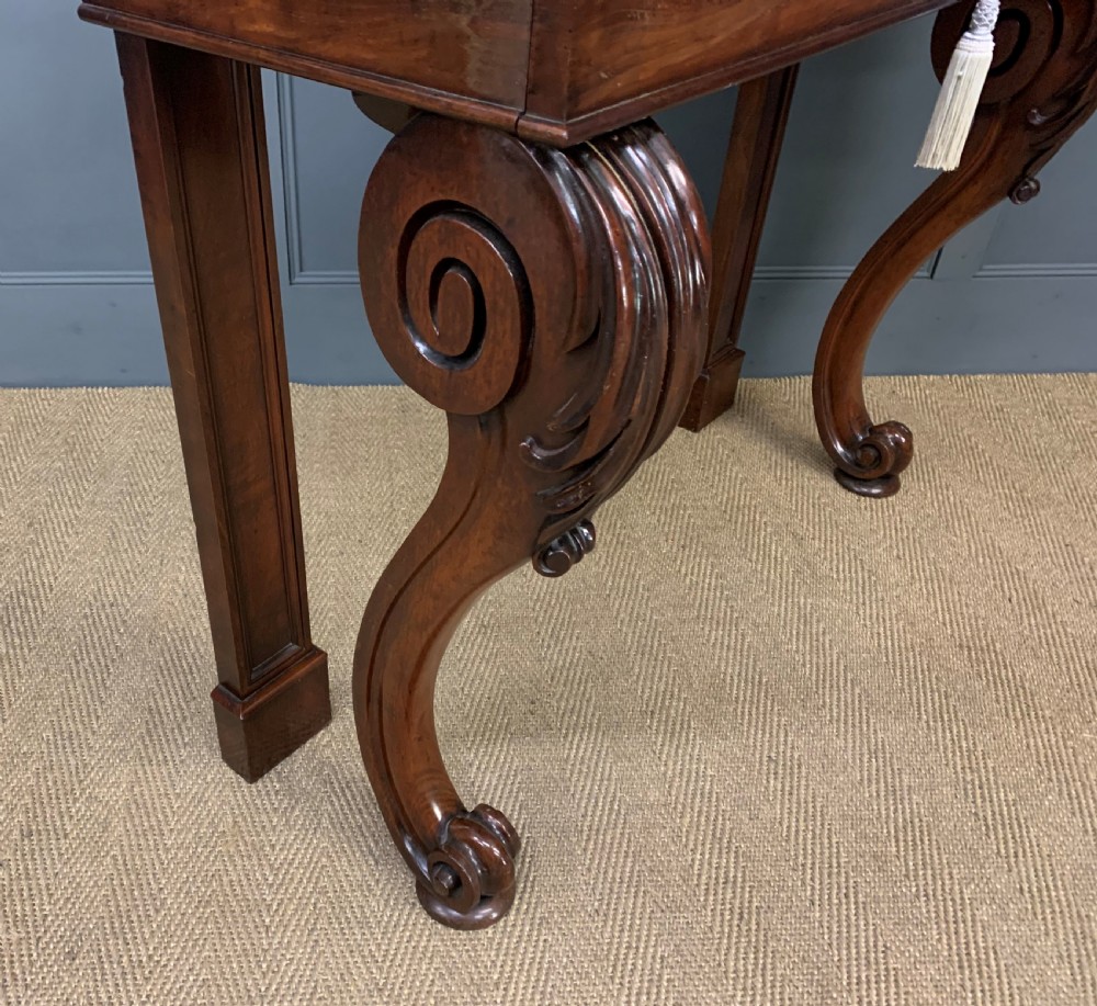 Early 19th Century Mahogany Console Table View XVI