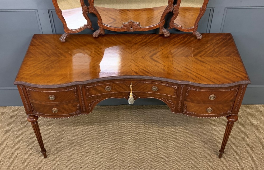 Ornate Mahogany Dressing Table View II