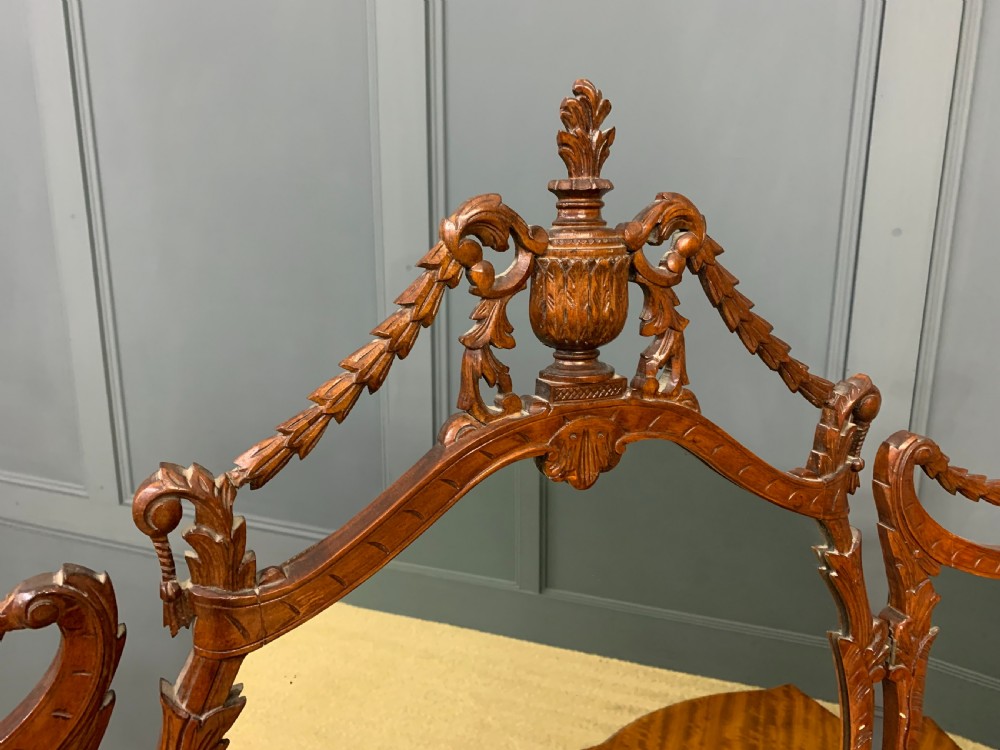 Ornate Mahogany Dressing Table View IV
