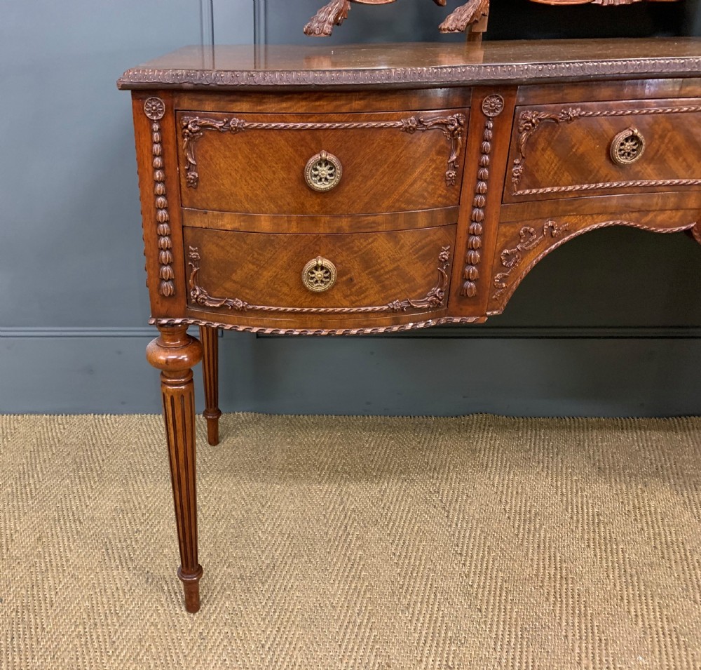 Ornate Mahogany Dressing Table View VIII