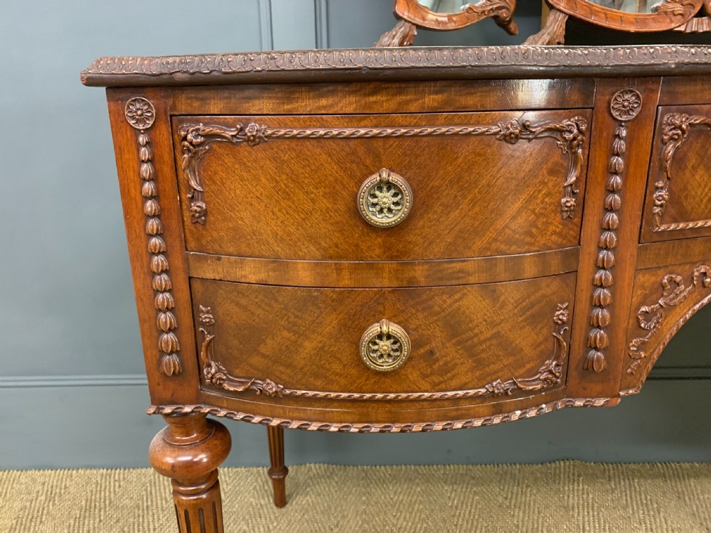 Ornate Mahogany Dressing Table View IX