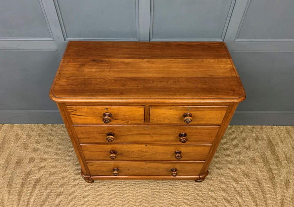 Victorian Walnut Chest of Drawers View II