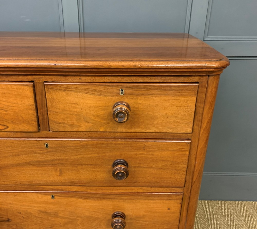 Victorian Walnut Chest of Drawers View VIII