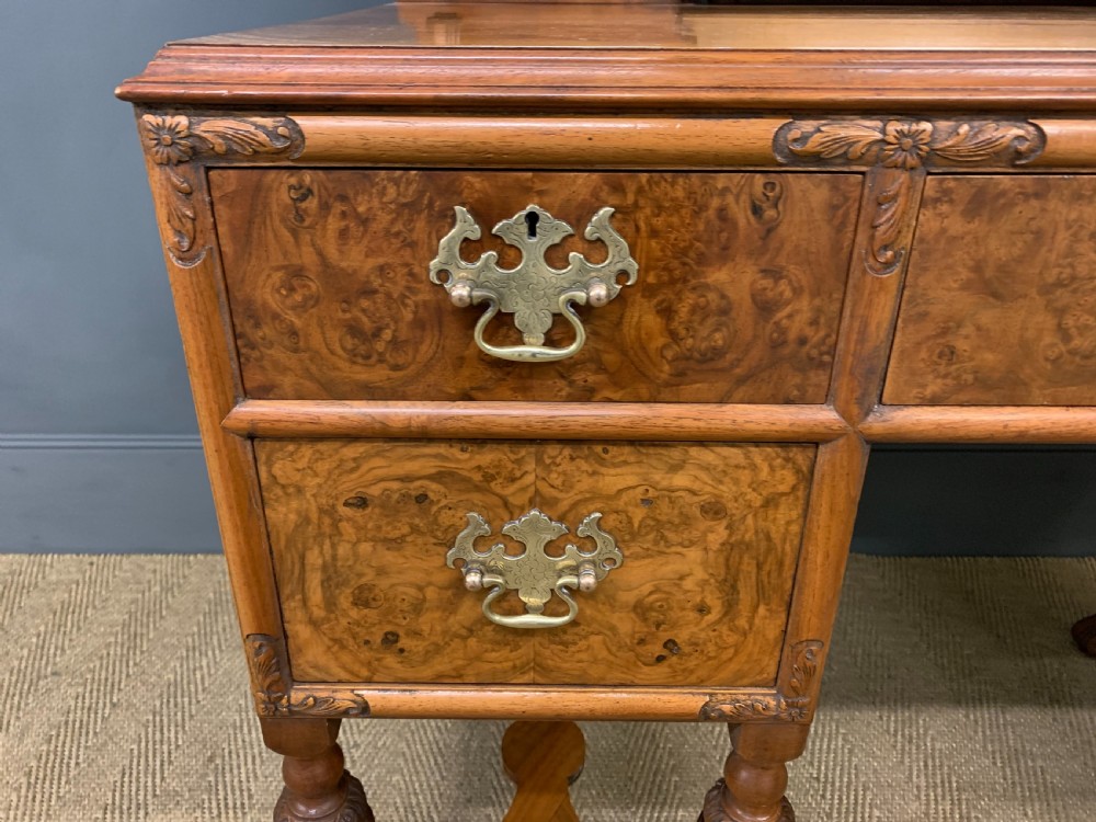 Burr Walnut Dressing Table View IV