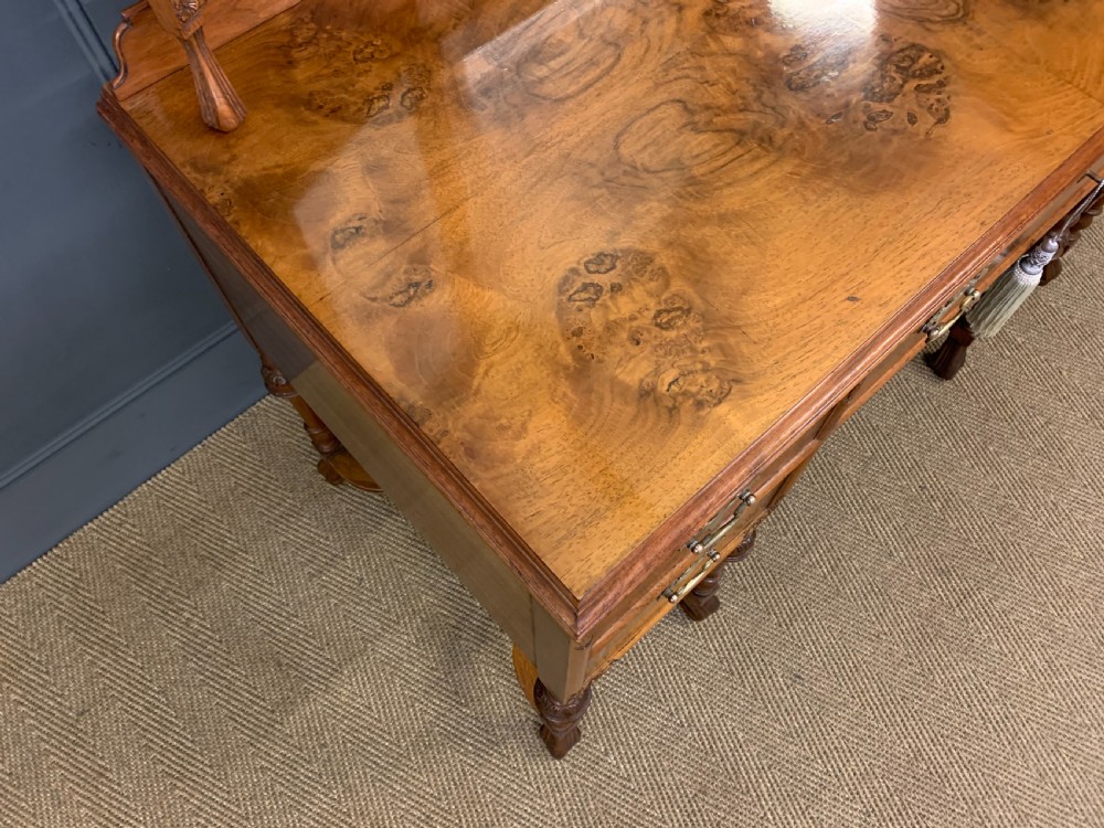 Burr Walnut Dressing Table View V