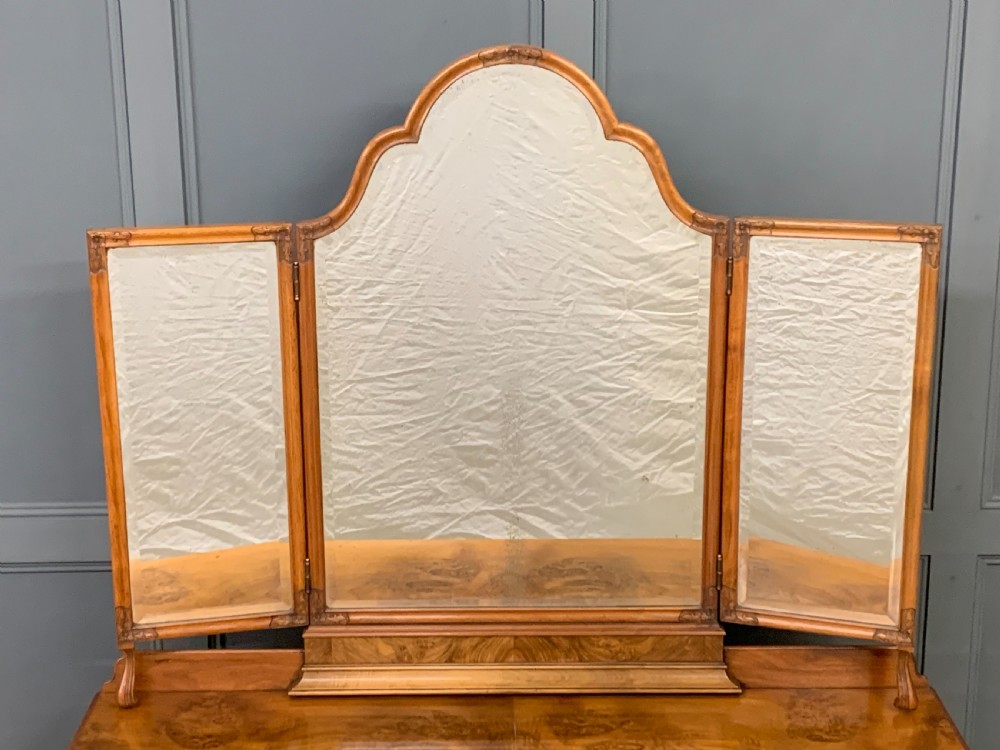 Burr Walnut Dressing Table View VI