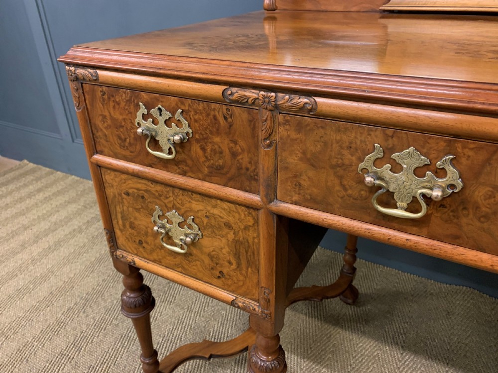 Burr Walnut Dressing Table View XII