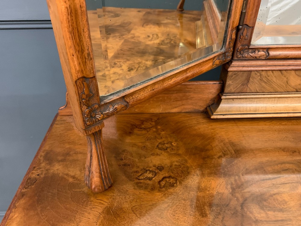 Burr Walnut Dressing Table View XV