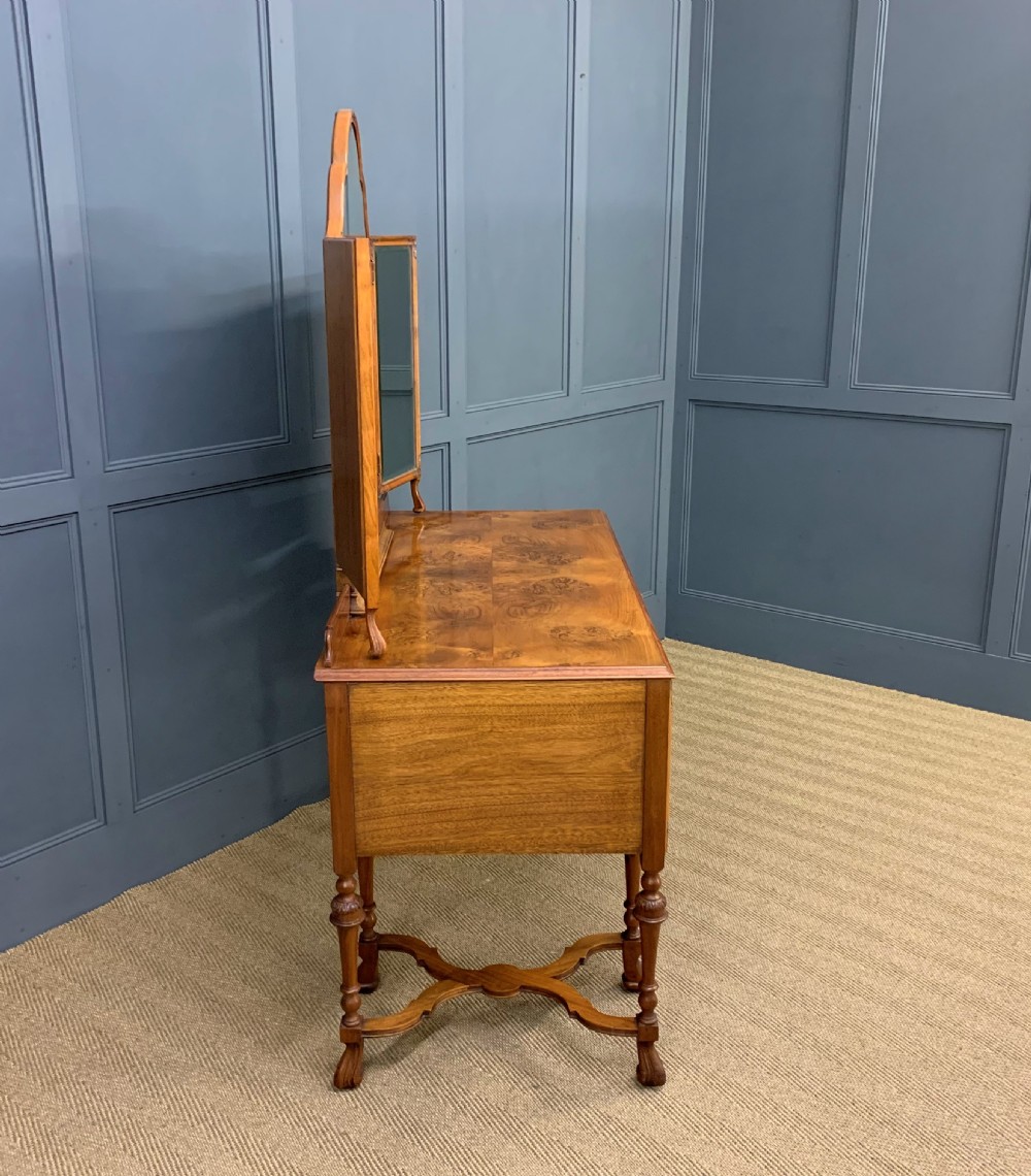 Burr Walnut Dressing Table View XVI