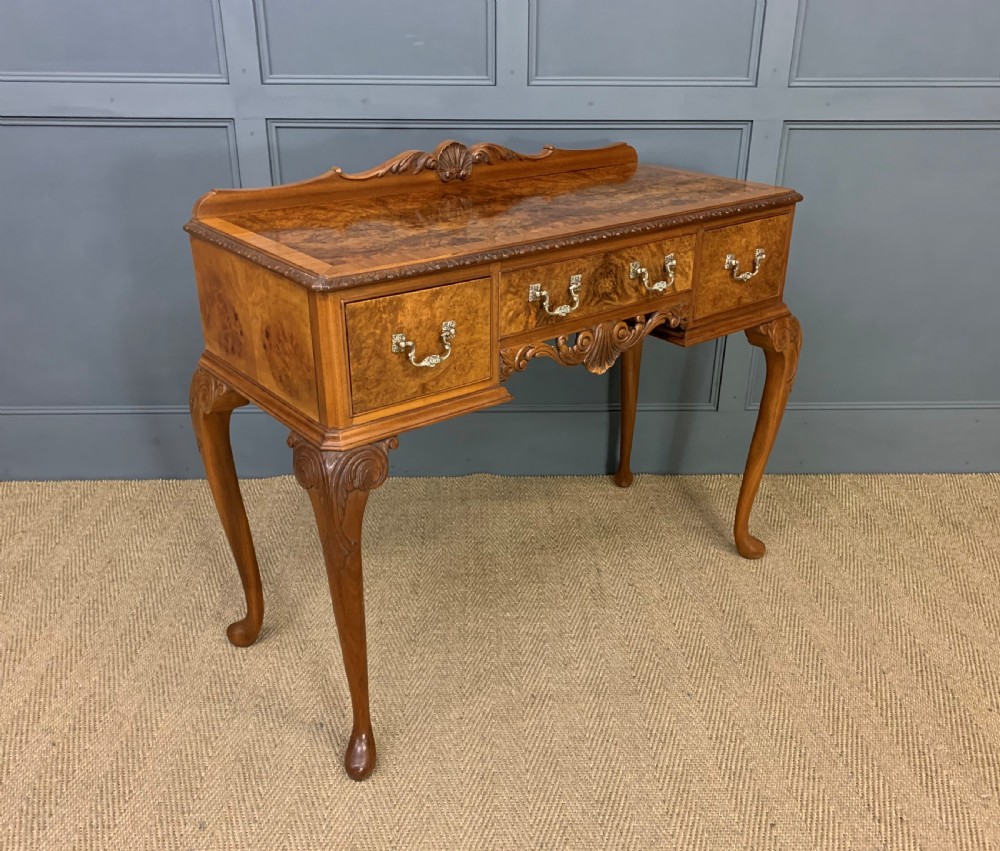 Burr Walnut Side Table