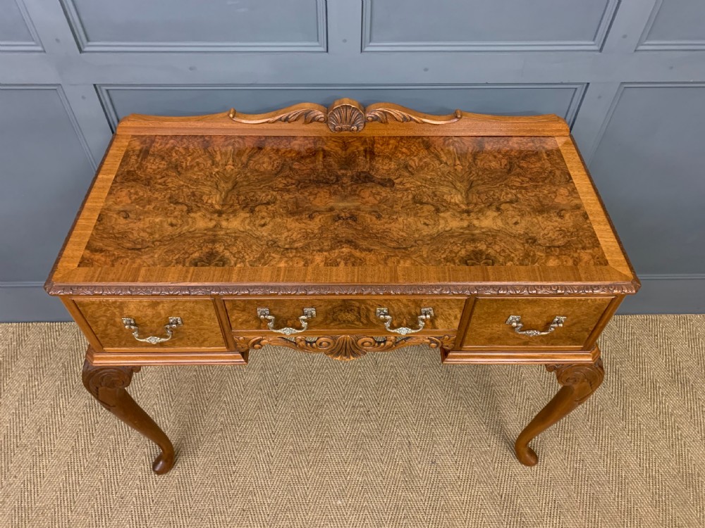 Burr Walnut Side Table View II