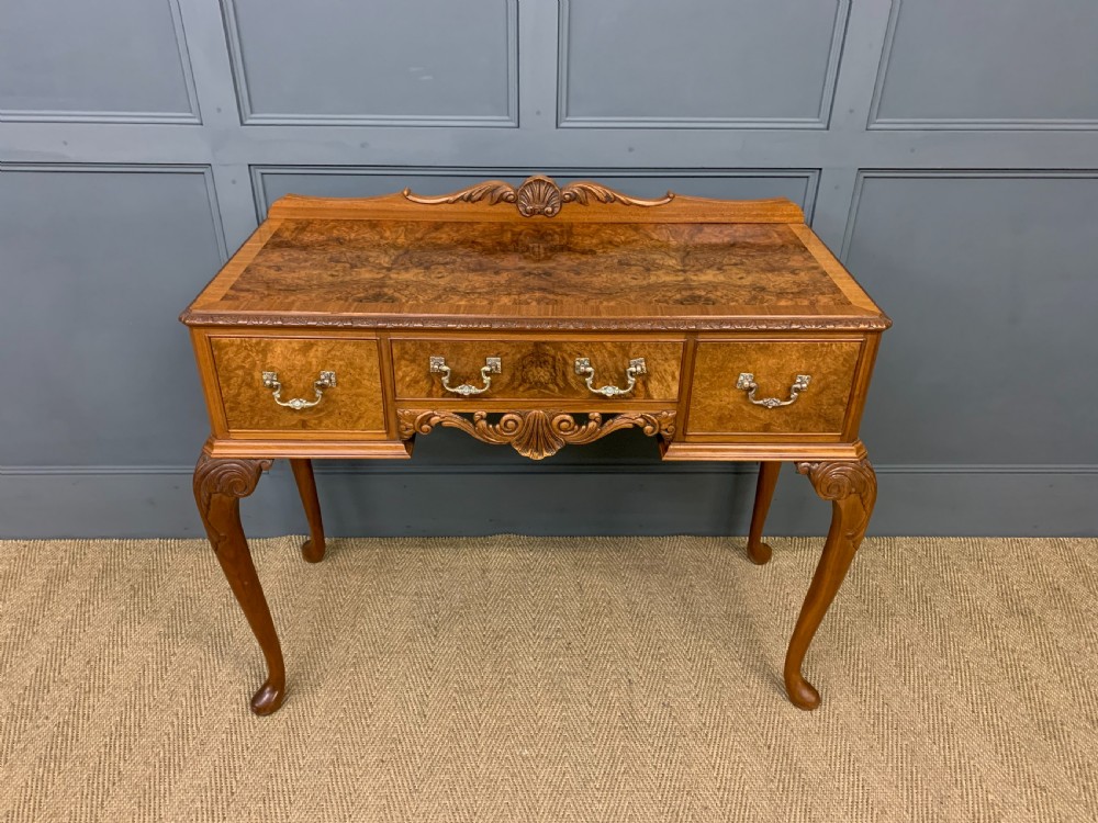 Burr Walnut Side Table View III