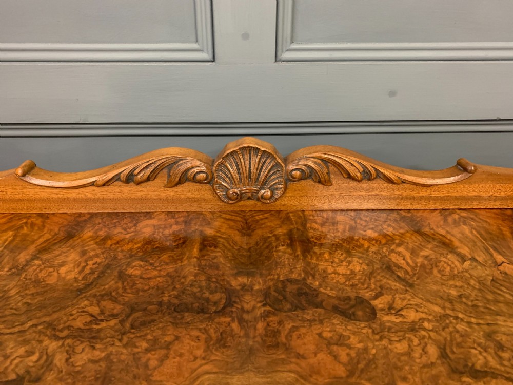 Burr Walnut Side Table View VII