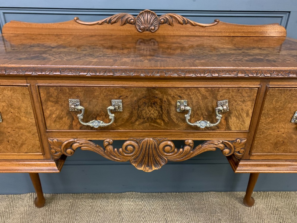 Burr Walnut Side Table View X