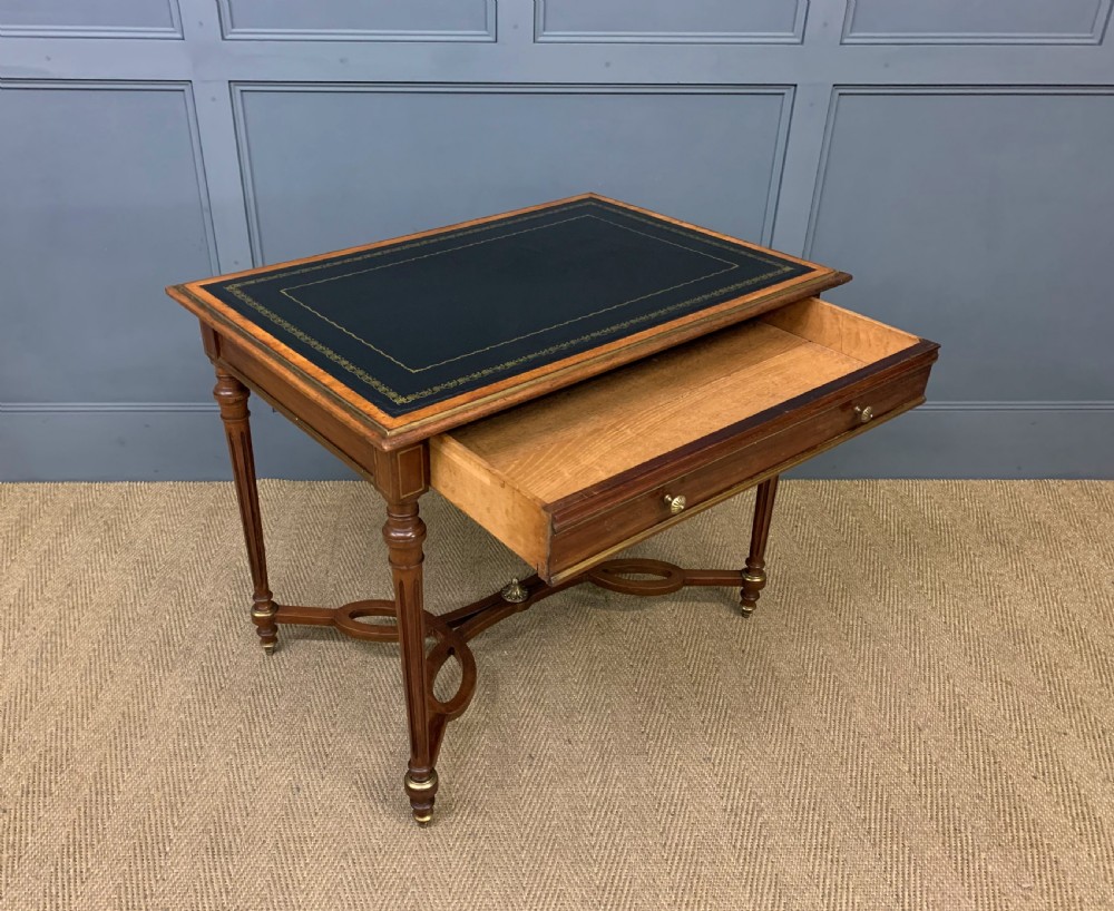 French Mahogany Writing Table View V