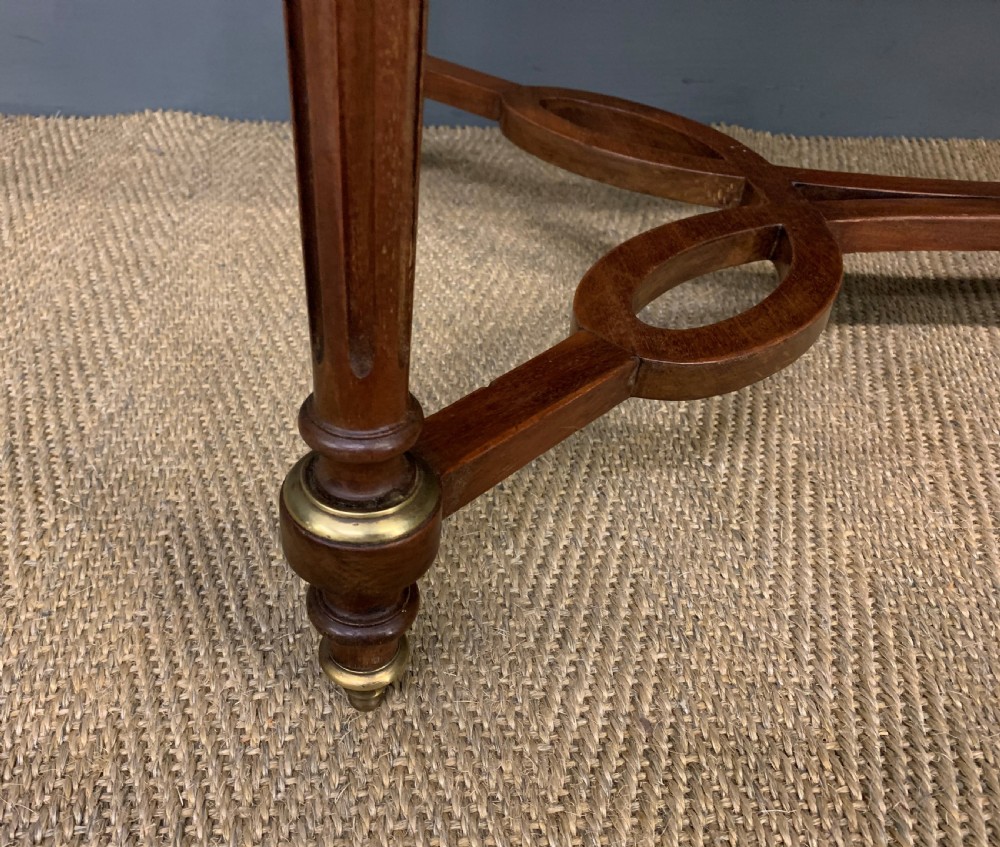 French Mahogany Writing Table View IX
