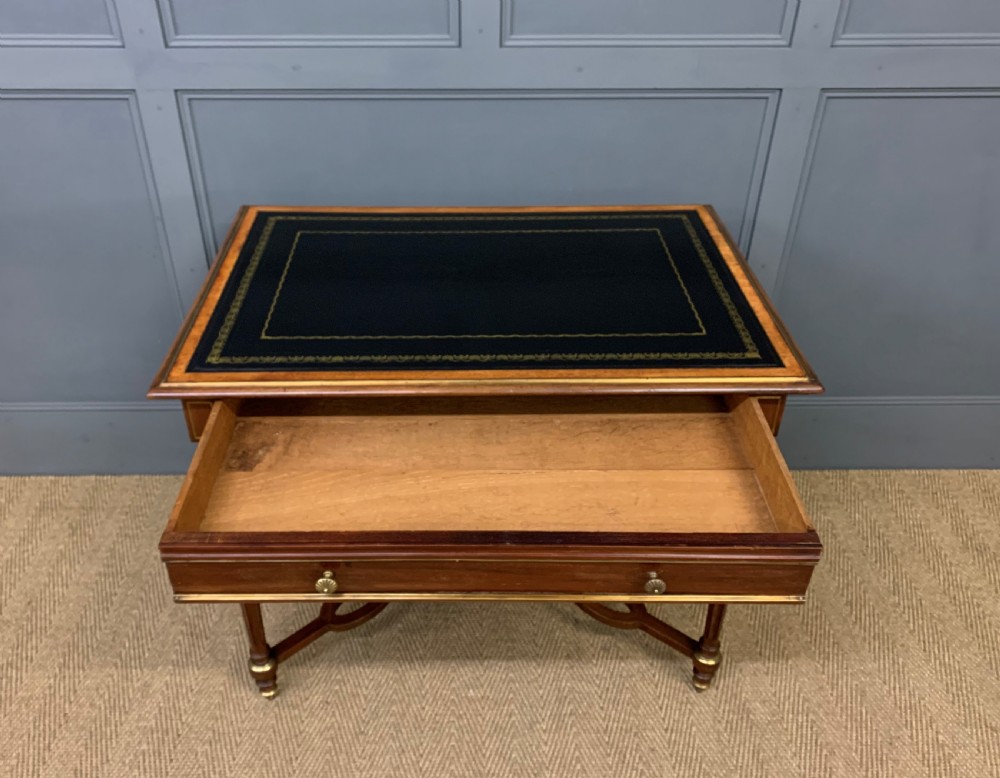 French Mahogany Writing Table View XI