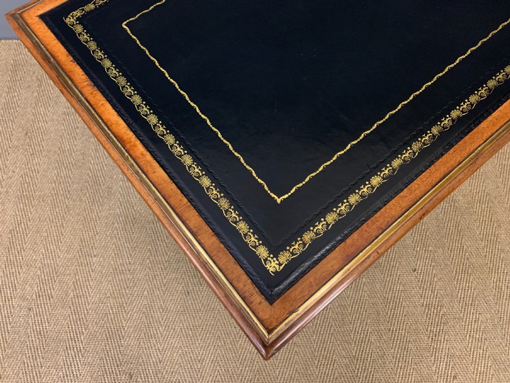 French Mahogany Writing Table View XII