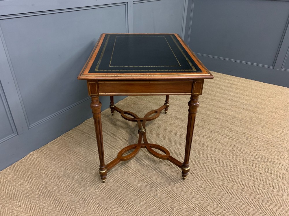 French Mahogany Writing Table View XIII