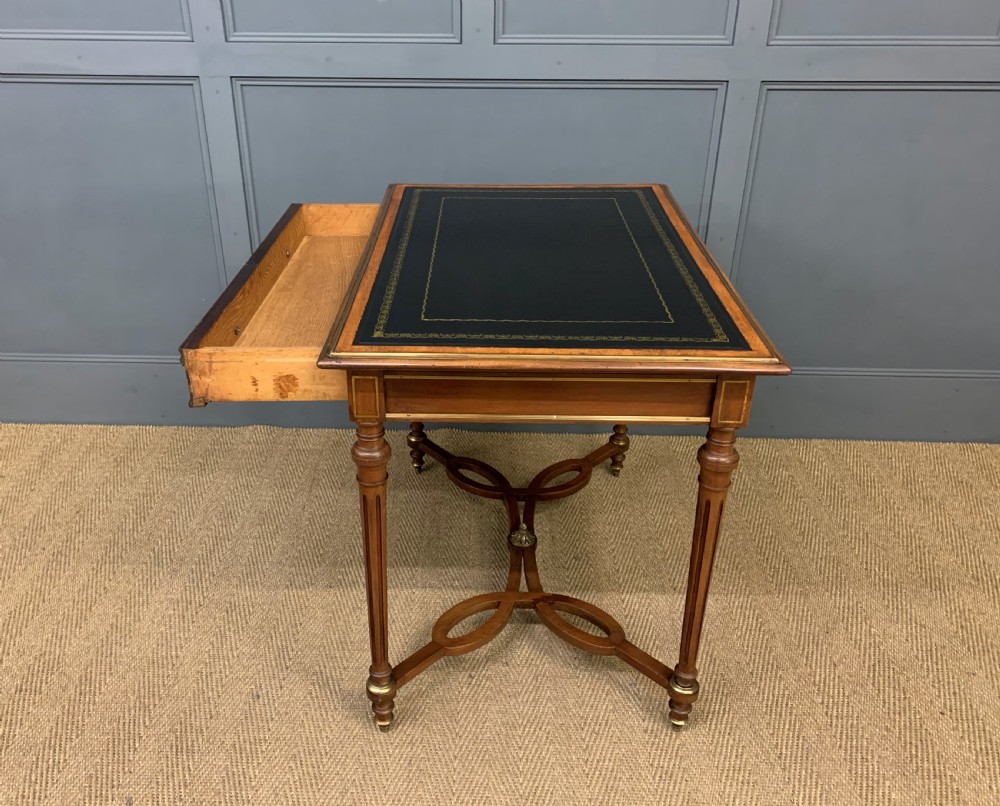 French Mahogany Writing Table View XV
