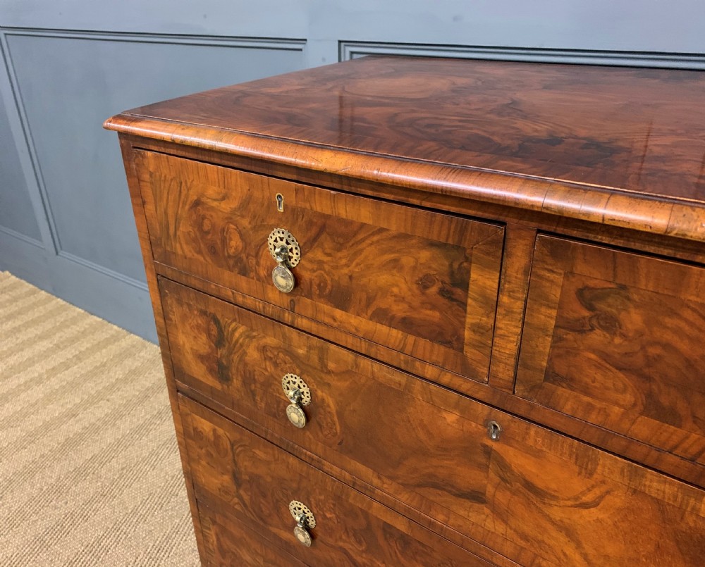 Burr Walnut Chest of Drawers View III