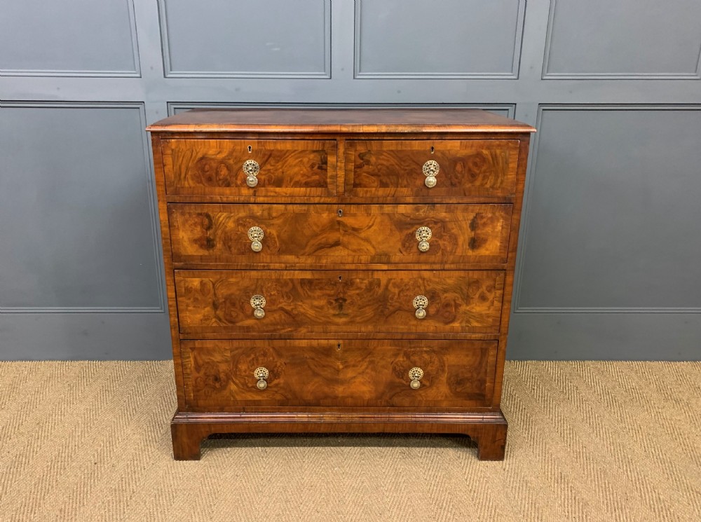 Burr Walnut Chest of Drawers View VI